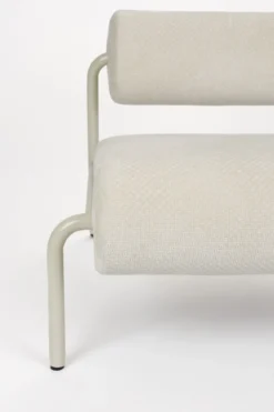 Zuiver fauteuil Lekima Zuiver Lekima Fauteuil Off-White