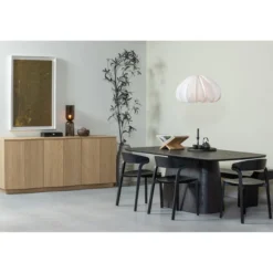 Zuma dressoir 200 cm eiken fineer transparant [fsc]