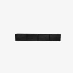 Zwevend Tv-meubel All Black 200