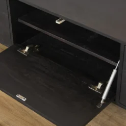 Zwevend Tv-meubel All Black 200