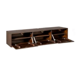 Zwevend Tv-meubel All Brown 160