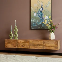 Zwevend Tv-meubel All Naturel 160