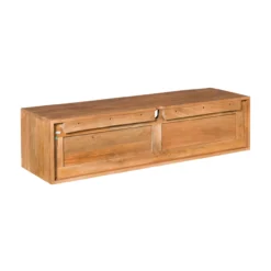 Zwevend Tv-meubel Ambi naturel 120 cm