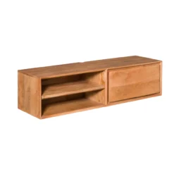 Zwevend Tv-meubel Ambi naturel 120 cm