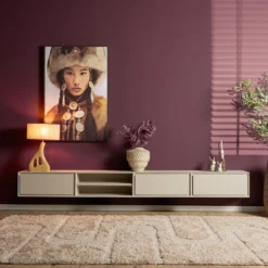 Zwevend Tv-meubel Ambi Witzand 240 cm